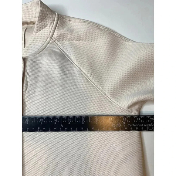 Zella Womens Size Small Light Pink Bomber Jacket Snap Button Up Flaw - Picture 6 of 10